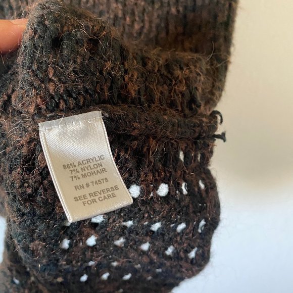 Cache Open Knit Sleeveless Turtleneck Sweater Top - Picture 10 of 11